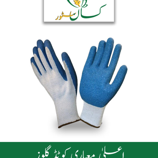 Blue Latex Coated Gloves Vellgo International Price in Pakistan